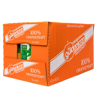 G&uuml;ldenkron 100% Sinaasappelsap (12x500ml)