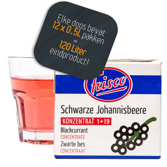 Frisco Zwarte Bessen 1+19 (12x500ml)