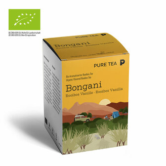 Bongani Rooibos Vanilla (6x15 bags) NL-BIO-01