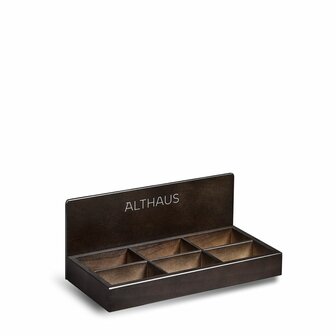 Display for individual tea bags - 6 compartments (per piece)