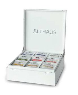 Pyra Pack Display Box for 9 Teas - White