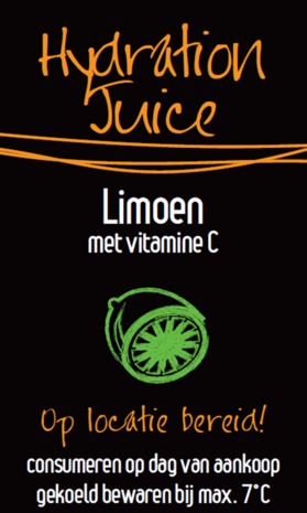 Sticker lime 1+19 Hydration Juice per 30