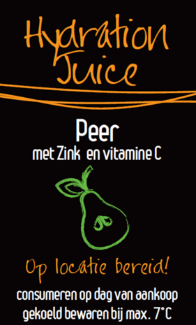 Sticker Peer 1+19 Hydration Juice per 30