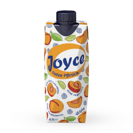 Thé glacé Joyce à la pêche (12x500ml)