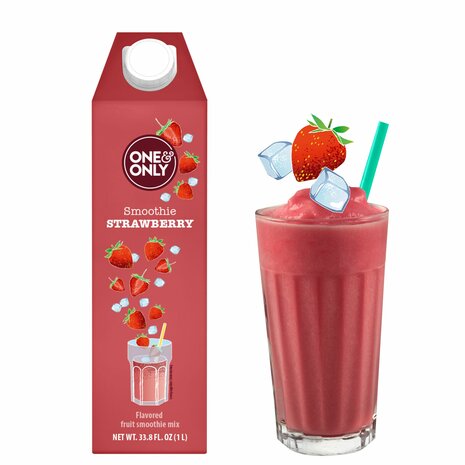 Smoothie Strawberry (6 x 1 litre)