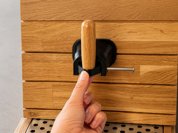 Juice Cube Pull Hendel (Hout & Kunsstof) 