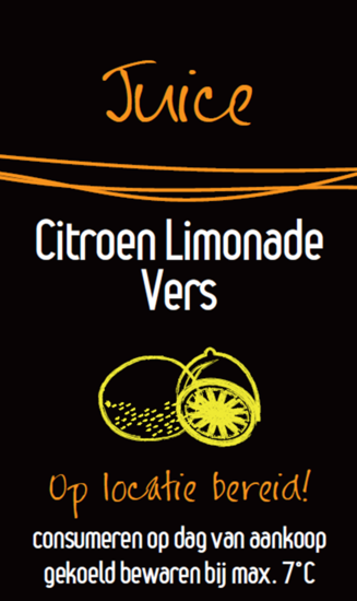 Sticker Citroen Limonade per 30