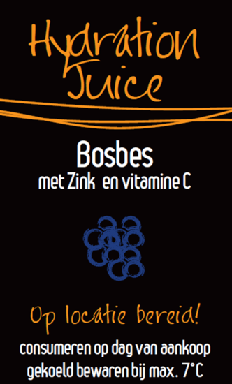Sticker Bosbes 1+19 Hydration Juice per 30