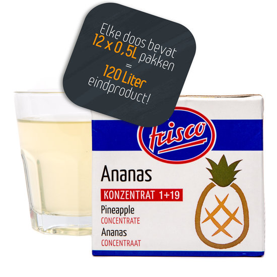Frisco Ananas 1+19 (12x500ml)