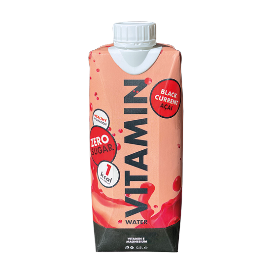 Vitamin Choice Zwarte Bessen + Açai - Zero Sugar (12x500ml)