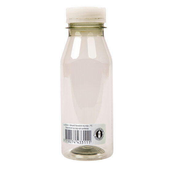 Bouteille PET 250 ml (décortiquées) (210 Pièces) (dépôt)