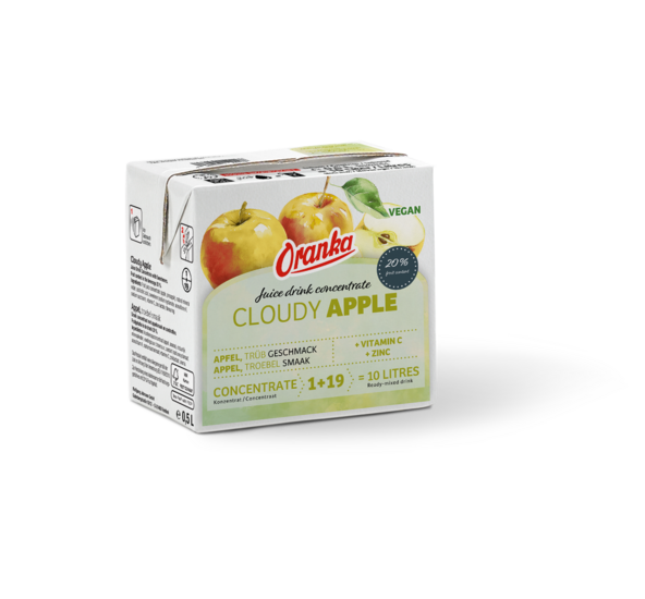 Pomme nuageuse 1+19 + ZINK
