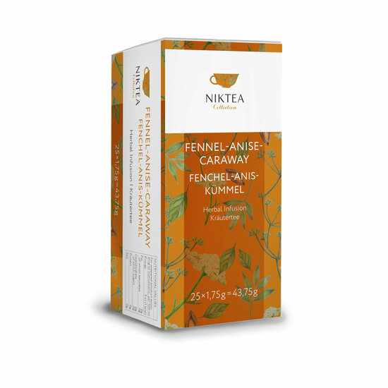 Nik Tea Fennel-Anise-Caraway (12 x 25 x 1,75 g)